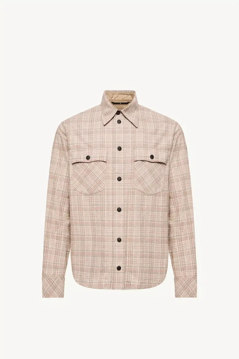 Moncler Grenoble Long Sleeve Check Cotton Shirt | Thumbnail 2 Moncler Grenoble Long Sleeve Check Cotton Shirt | Thumbnail 2