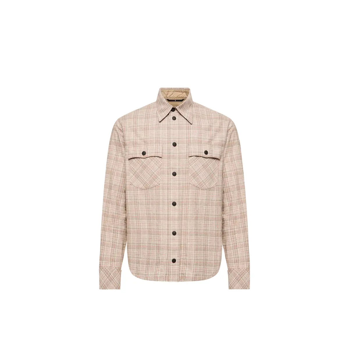 Moncler Grenoble Long Sleeve Check Cotton Shirt