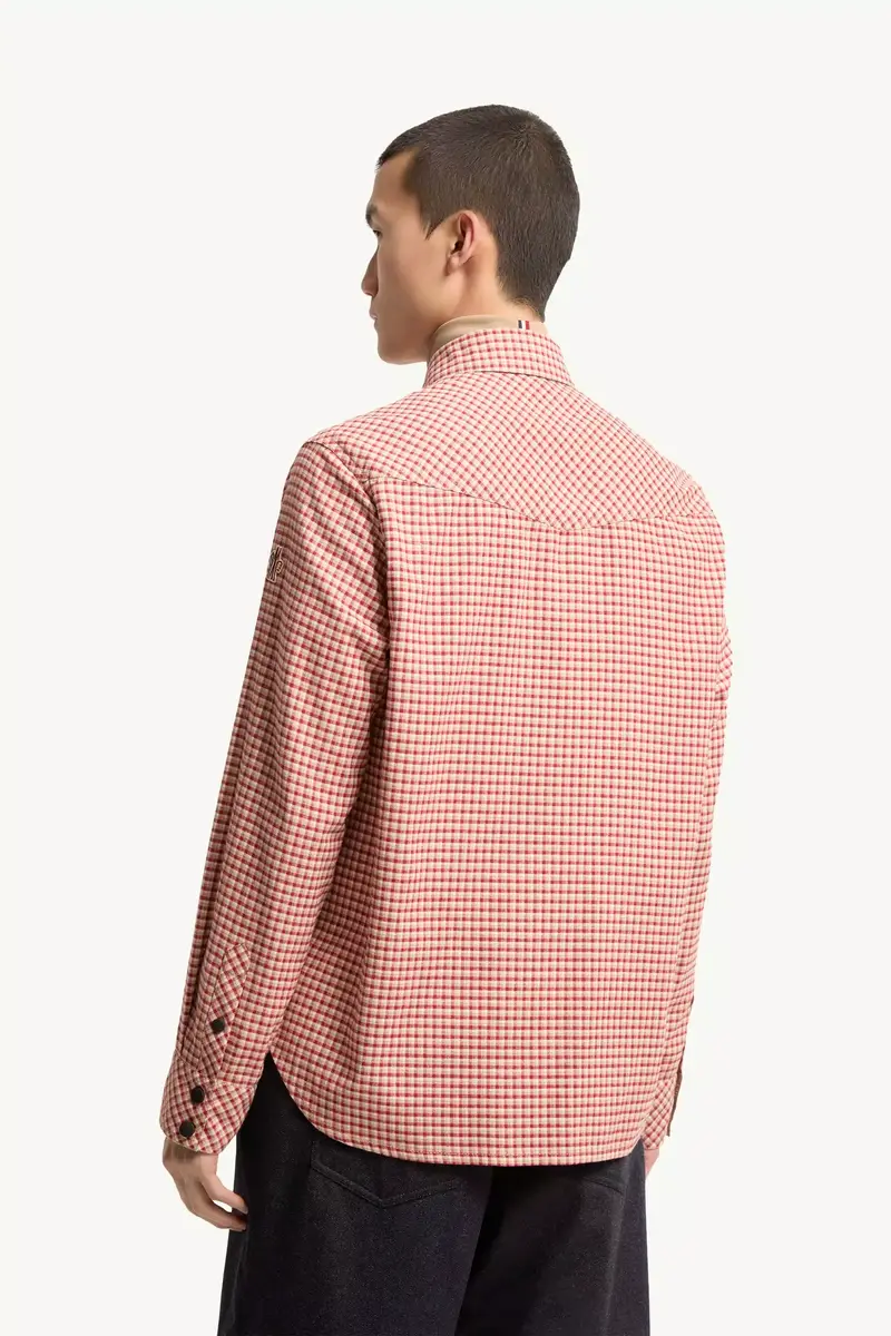 Moncler Grenoble Long Sleeve Check Cotton Shirt | Thumbnail 6 Moncler Grenoble Long Sleeve Check Cotton Shirt | Thumbnail 6