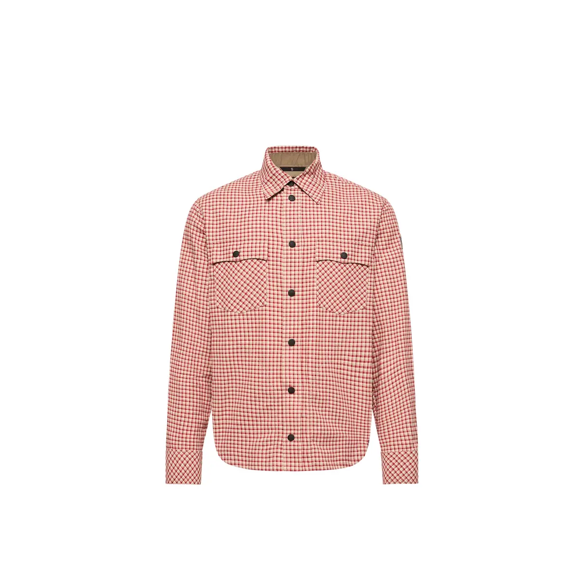 Moncler Grenoble Long Sleeve Check Cotton Shirt