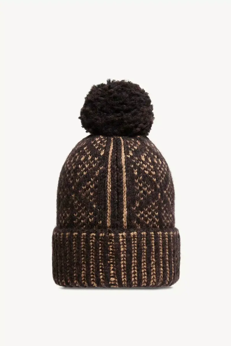 Moncler Grenoble Alpaca & Wool Blend Beanie With Pom Pom | Thumbnail 5 Moncler Grenoble Alpaca & Wool Blend Beanie With Pom Pom | Thumbnail 5