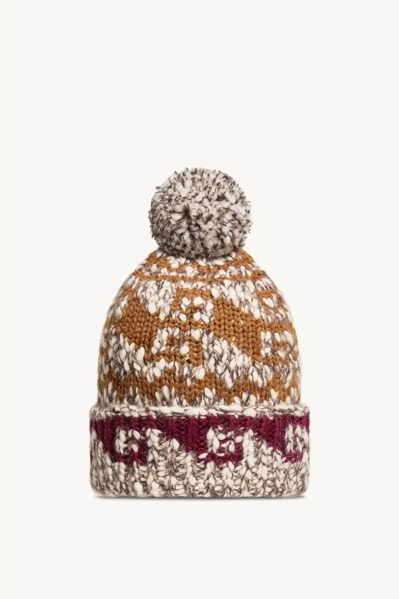 Moncler Grenoble Alpaca & Wool Blend Beanie With Pom Pom | Thumbnail 5 Moncler Grenoble Alpaca & Wool Blend Beanie With Pom Pom | Thumbnail 5