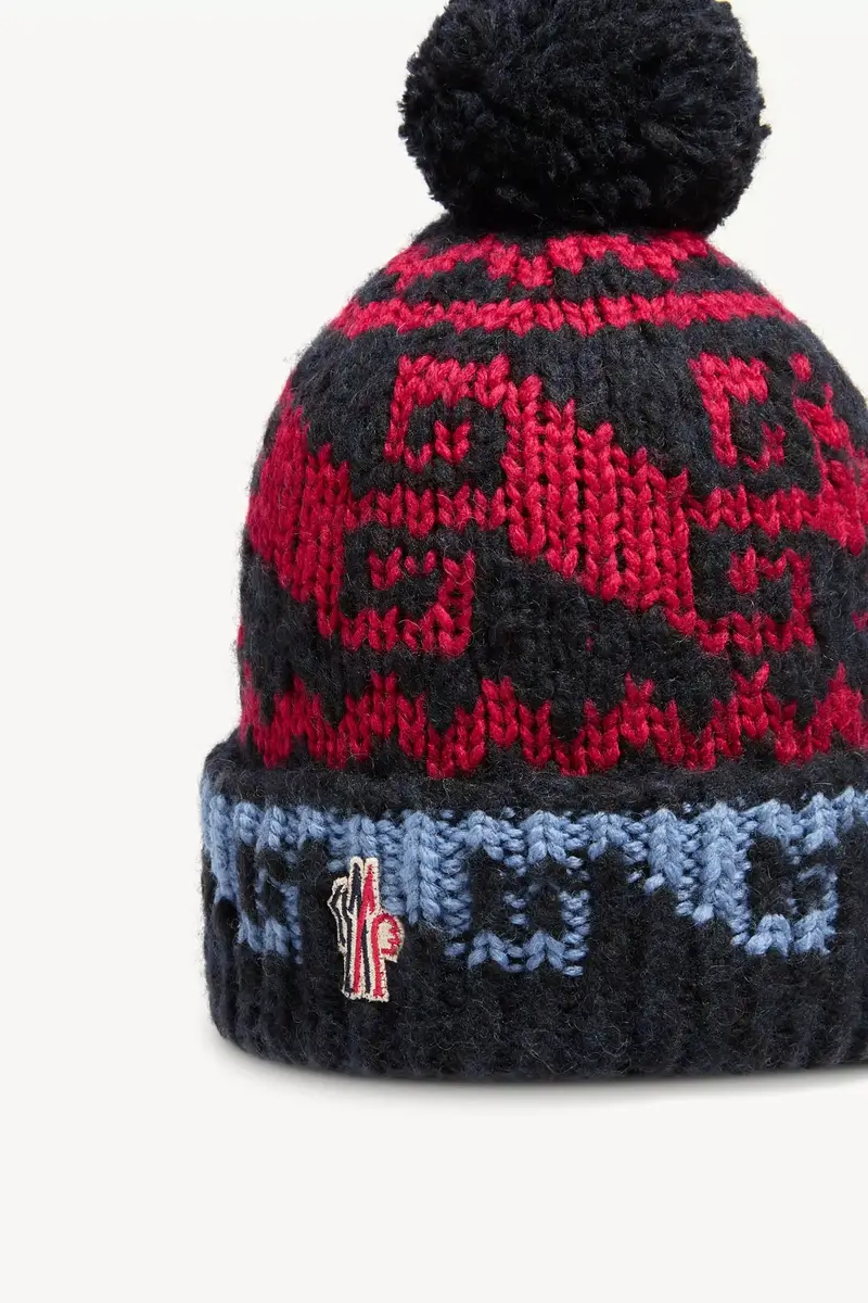Moncler Grenoble Alpaca & Wool Blend Beanie With Pom Pom | Thumbnail 4 Moncler Grenoble Alpaca & Wool Blend Beanie With Pom Pom | Thumbnail 4