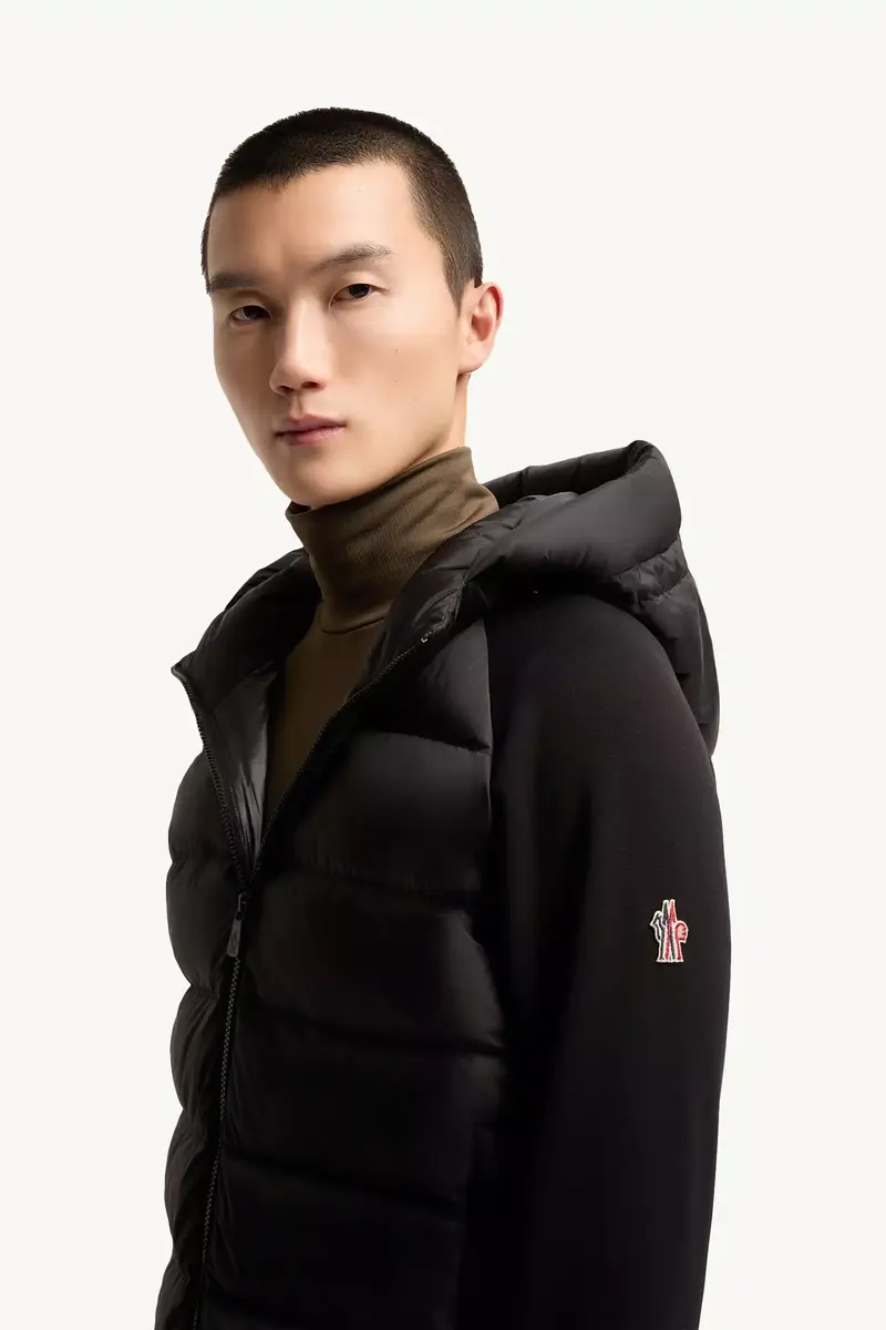 Moncler Grenoble Padded Polartec Zip-up Hoodie | Thumbnail 4 Moncler Grenoble Padded Polartec Zip-up Hoodie | Thumbnail 4