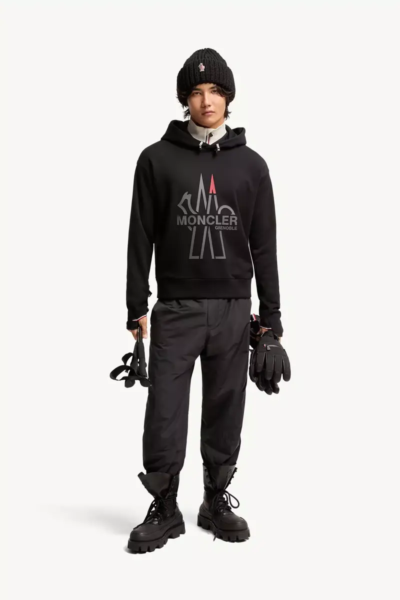 Moncler Grenoble Logo Polartec Hoodie | Thumbnail 3 Moncler Grenoble Logo Polartec Hoodie | Thumbnail 3