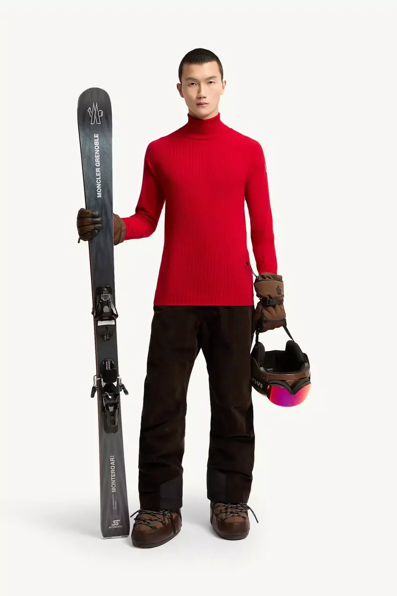Moncler Grenoble Wool Blend Turtleneck Sweater | Thumbnail 3 Moncler Grenoble Wool Blend Turtleneck Sweater | Thumbnail 3