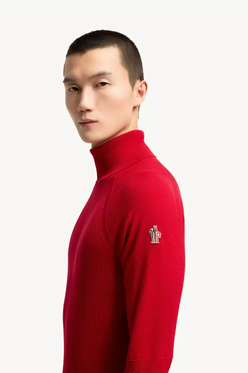 Moncler Grenoble Wool Blend Turtleneck Sweater | Thumbnail 4 Moncler Grenoble Wool Blend Turtleneck Sweater | Thumbnail 4