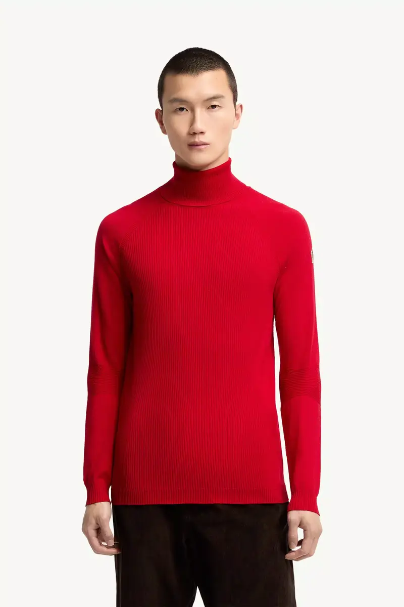 Moncler Grenoble Wool Blend Turtleneck Sweater | Thumbnail 5 Moncler Grenoble Wool Blend Turtleneck Sweater | Thumbnail 5
