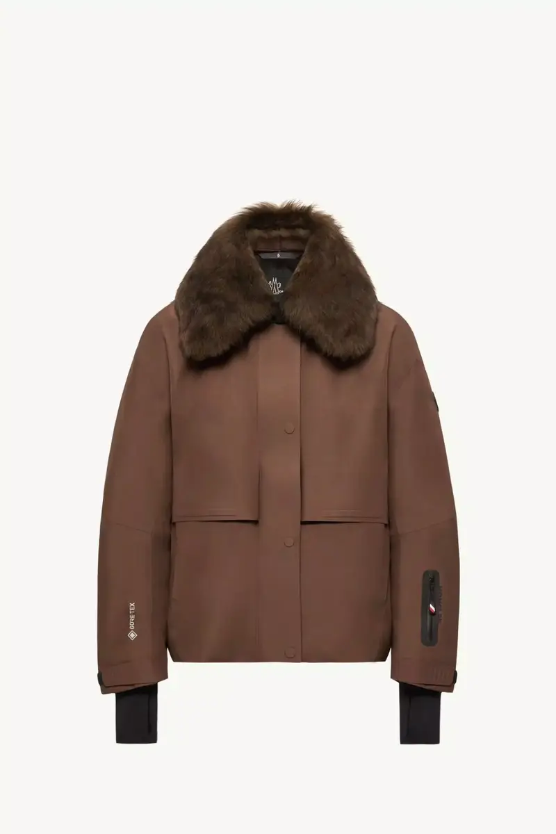 Moncler Grenoble Caurel Gore-tex Shearling-trimmed Insulated Ski Jacket | Thumbnail 2 Moncler Grenoble Caurel Gore-tex Shearling-trimmed Insulated Ski Jacket | Thumbnail 2