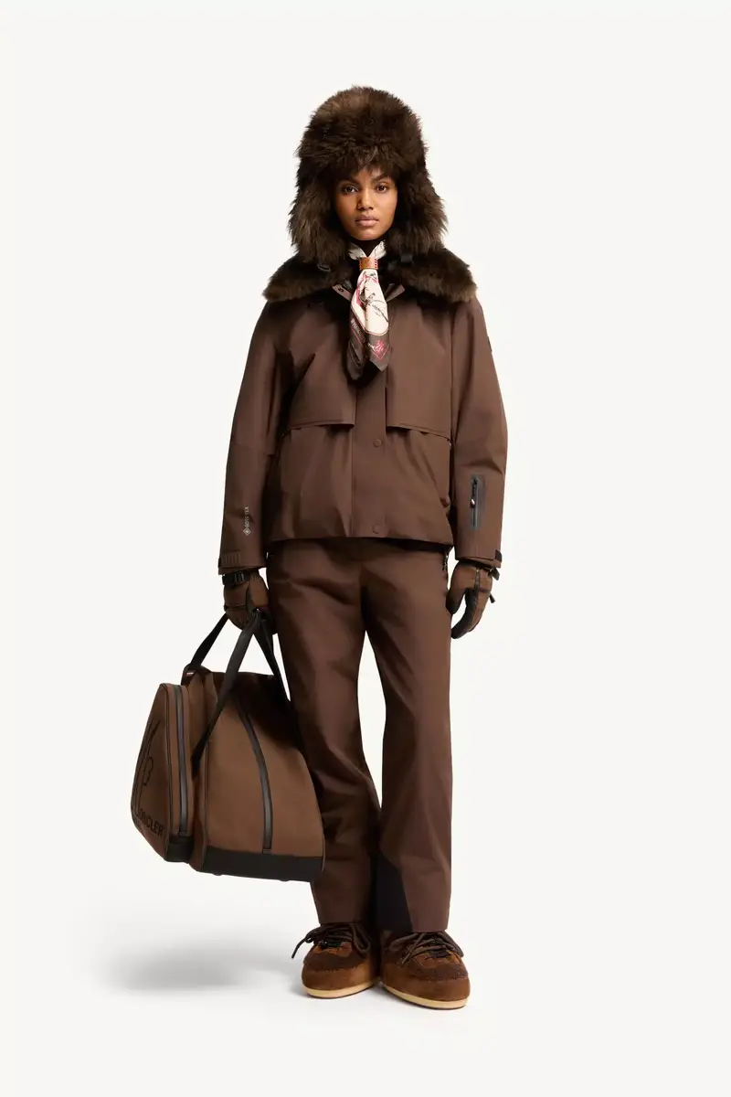 Moncler Grenoble Caurel Gore-tex Shearling-trimmed Insulated Ski Jacket | Thumbnail 3 Moncler Grenoble Caurel Gore-tex Shearling-trimmed Insulated Ski Jacket | Thumbnail 3