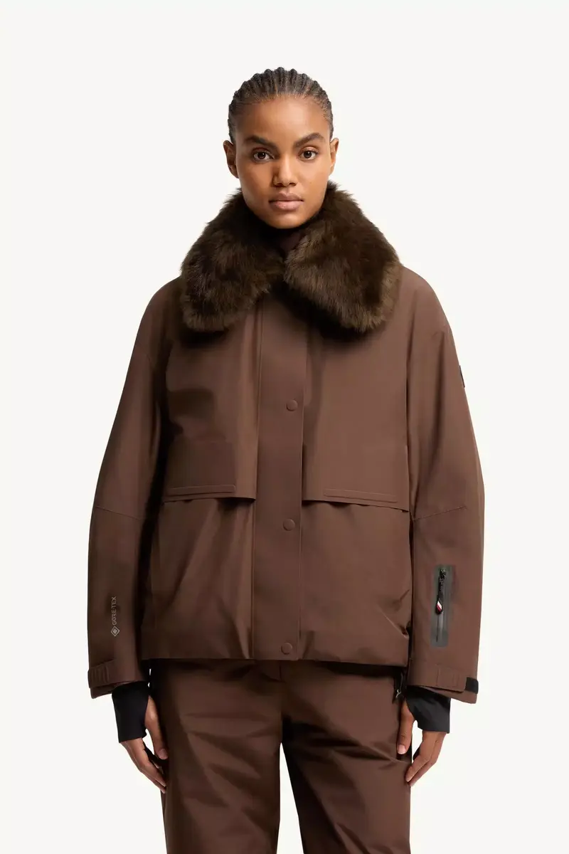 Moncler Grenoble Caurel Gore-tex Shearling-trimmed Insulated Ski Jacket | Thumbnail 5 Moncler Grenoble Caurel Gore-tex Shearling-trimmed Insulated Ski Jacket | Thumbnail 5
