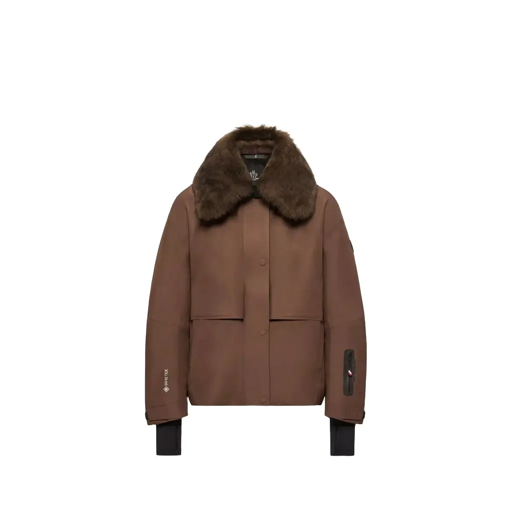 Caurel Gore-tex Shearling-trimmed Insulated Ski Jacket Caurel Gore-tex Shearling-trimmed Insulated Ski Jacket