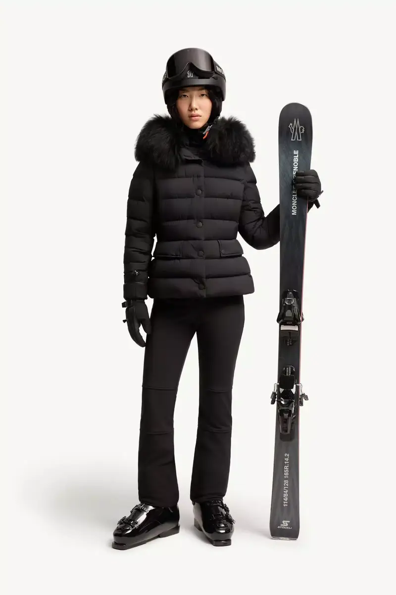 Moncler Grenoble Armoniques Hooded Shearling-trimmed Down Ski Jacket | Thumbnail 3 Moncler Grenoble Armoniques Hooded Shearling-trimmed Down Ski Jacket | Thumbnail 3