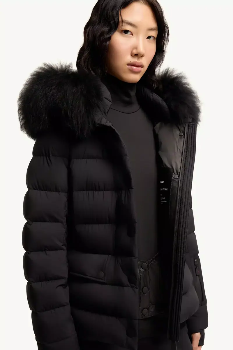 Moncler Grenoble Armoniques Hooded Shearling-trimmed Down Ski Jacket | Thumbnail 7 Moncler Grenoble Armoniques Hooded Shearling-trimmed Down Ski Jacket | Thumbnail 7