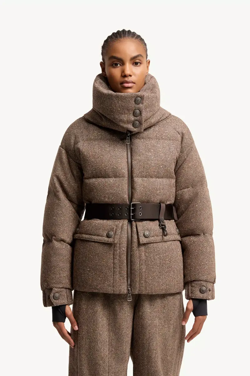Moncler Grenoble Gelise Shearling-trimmed Belted Down Jacket | Thumbnail 5 Moncler Grenoble Gelise Shearling-trimmed Belted Down Jacket | Thumbnail 5