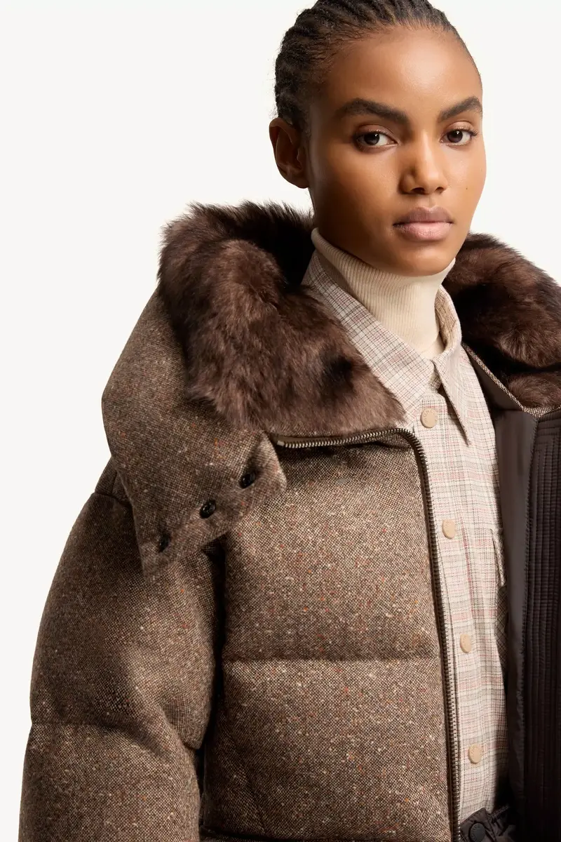Moncler Grenoble Gelise Shearling-trimmed Belted Down Jacket | Thumbnail 7 Moncler Grenoble Gelise Shearling-trimmed Belted Down Jacket | Thumbnail 7