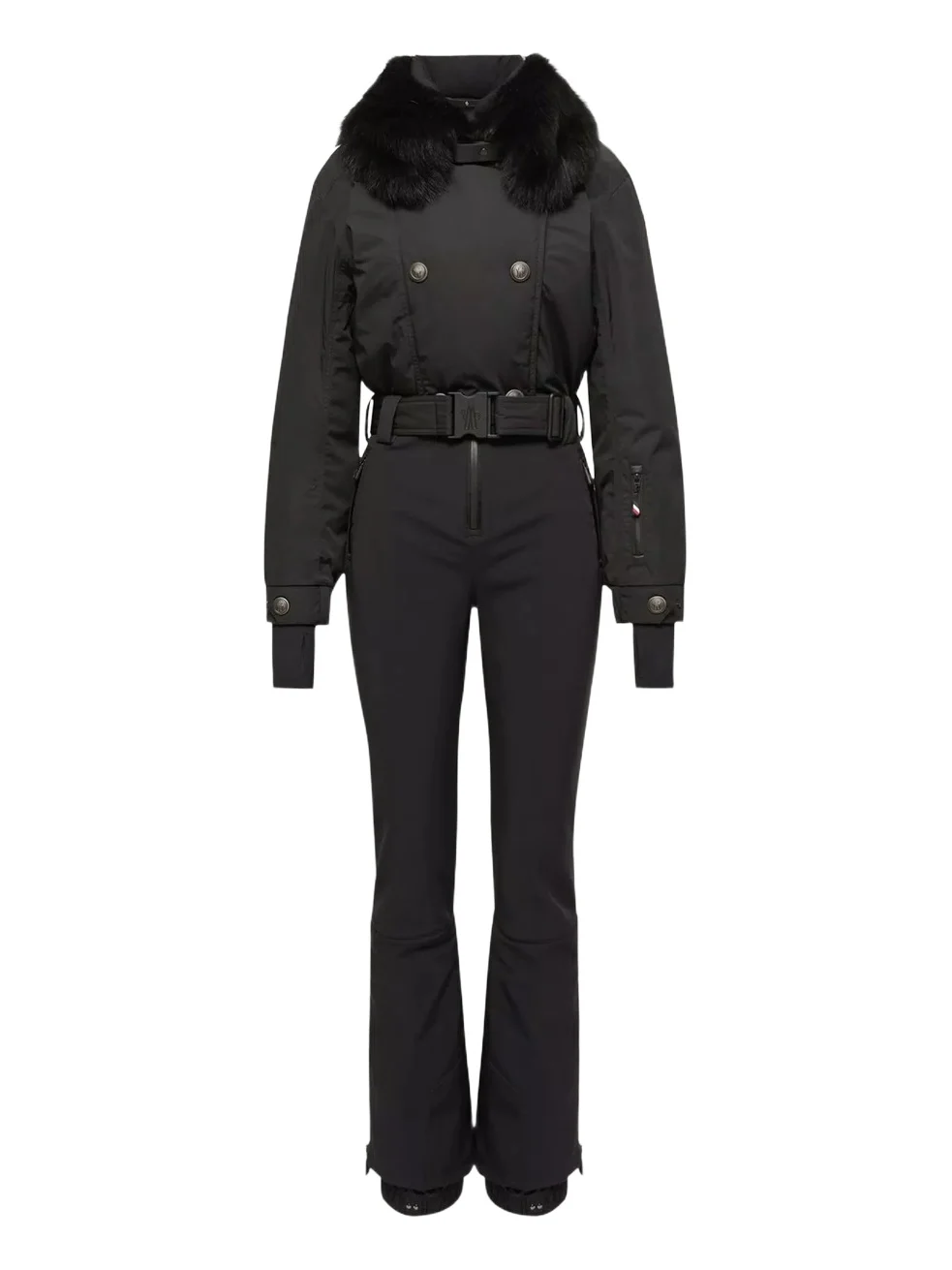 Moncler Grenoble Shearling-trimmed Insulated Ski Suit