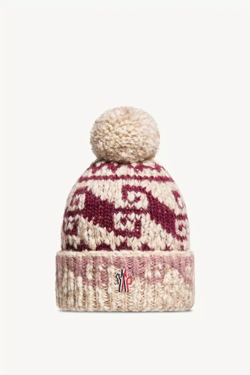 Moncler Grenoble Alpaca & Wool Blend Beanie With Pom Pom | Thumbnail 2