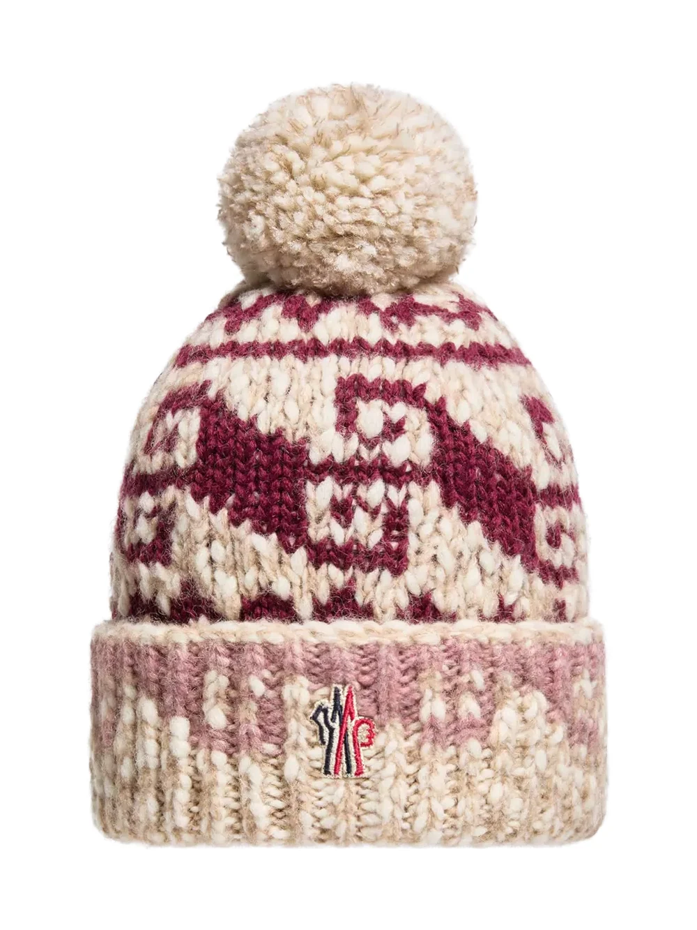 Alpaca & Wool Blend Beanie With Pom Pom Alpaca & Wool Blend Beanie With Pom Pom