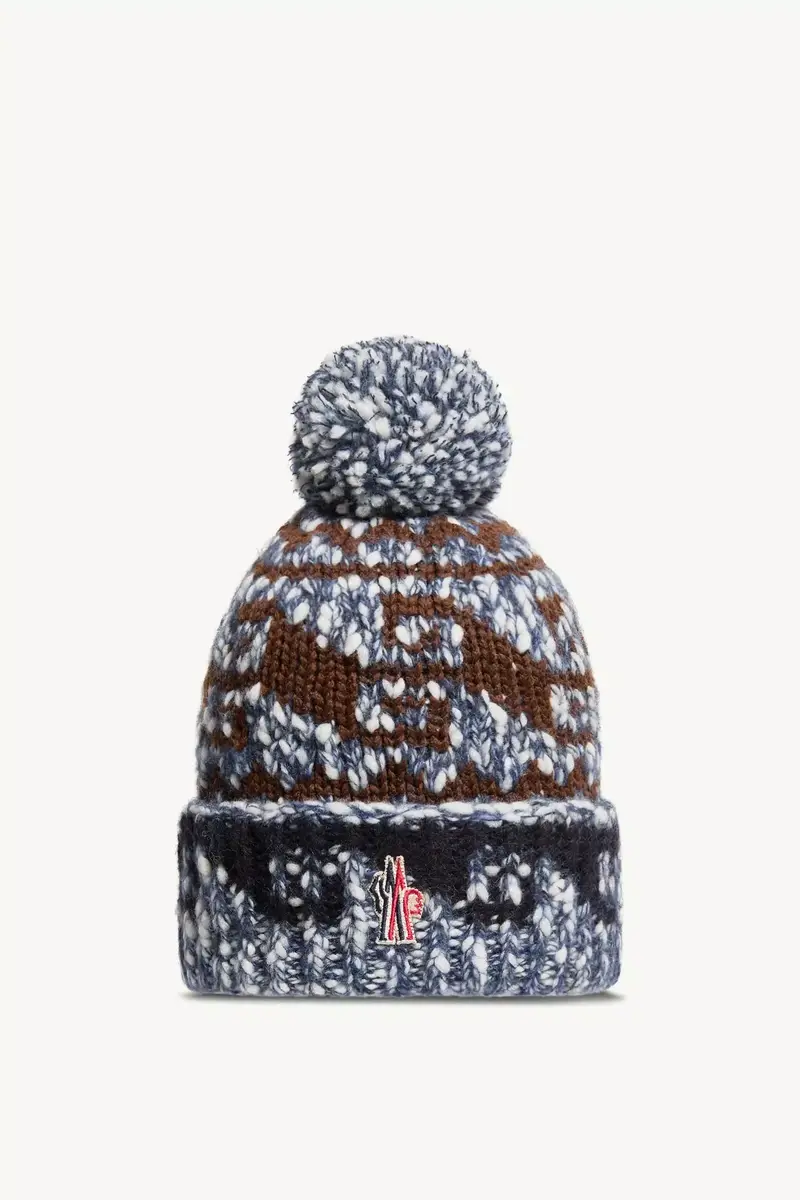 Moncler Grenoble Alpaca & Wool Blend Beanie With Pom Pom | Thumbnail 2