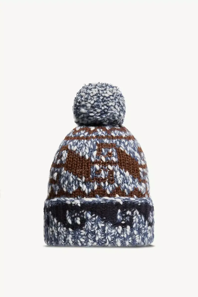 Moncler Grenoble Alpaca & Wool Blend Beanie With Pom Pom | Thumbnail 5