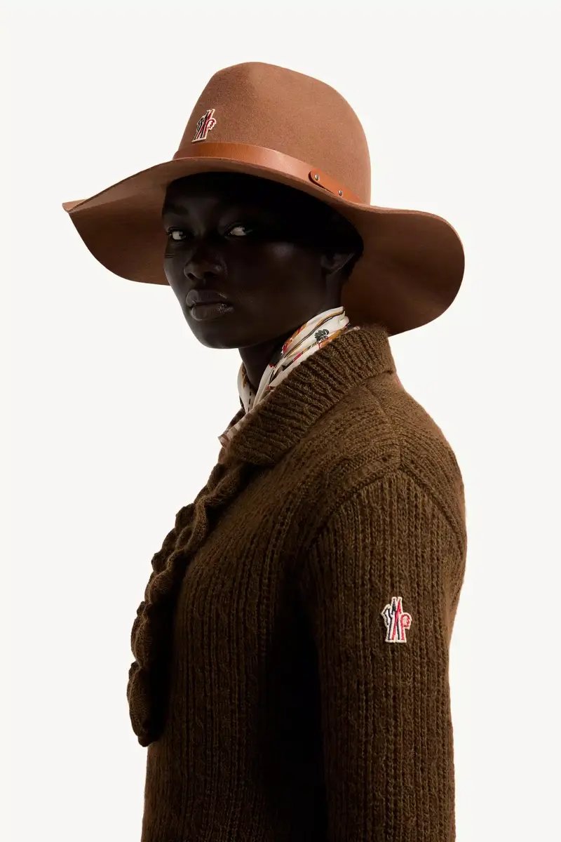 Moncler Grenoble Wool & Mohair Blend Knit Polo Shirt | Thumbnail 4 Moncler Grenoble Wool & Mohair Blend Knit Polo Shirt | Thumbnail 4