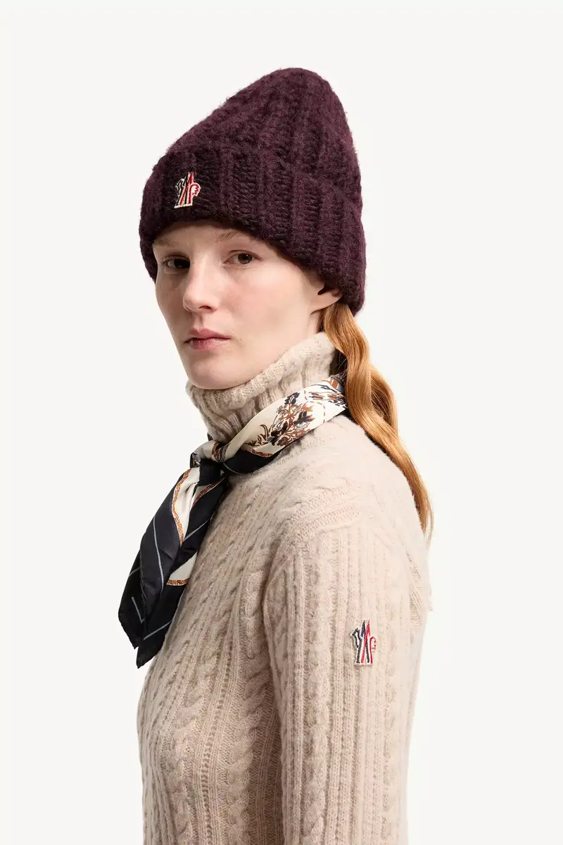 Moncler Grenoble Cable Knit Wool Blend Turtleneck | Thumbnail 4 Moncler Grenoble Cable Knit Wool Blend Turtleneck | Thumbnail 4