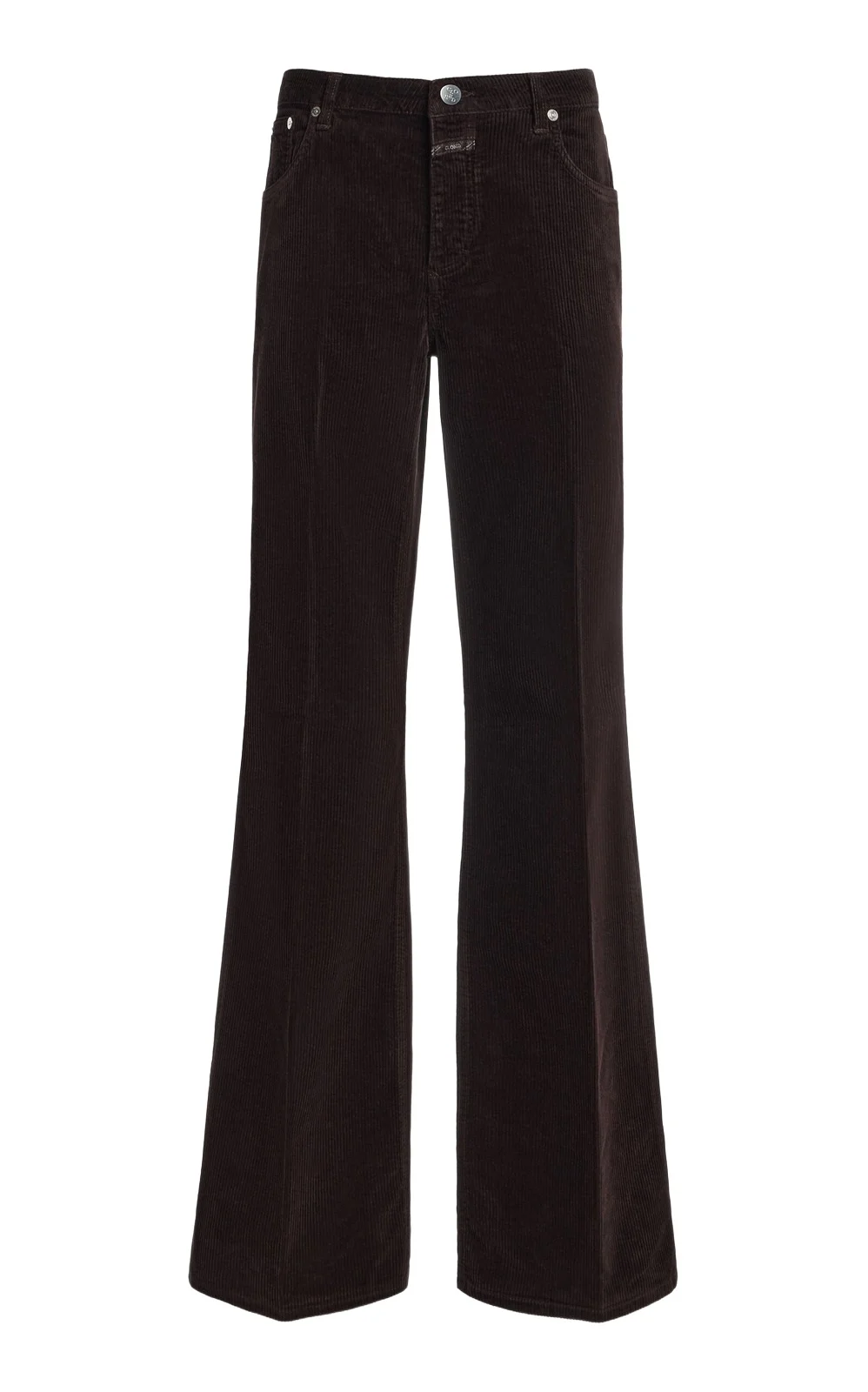Closed Gillan Stretch-Corduroy Low-Rise Flared Jeans