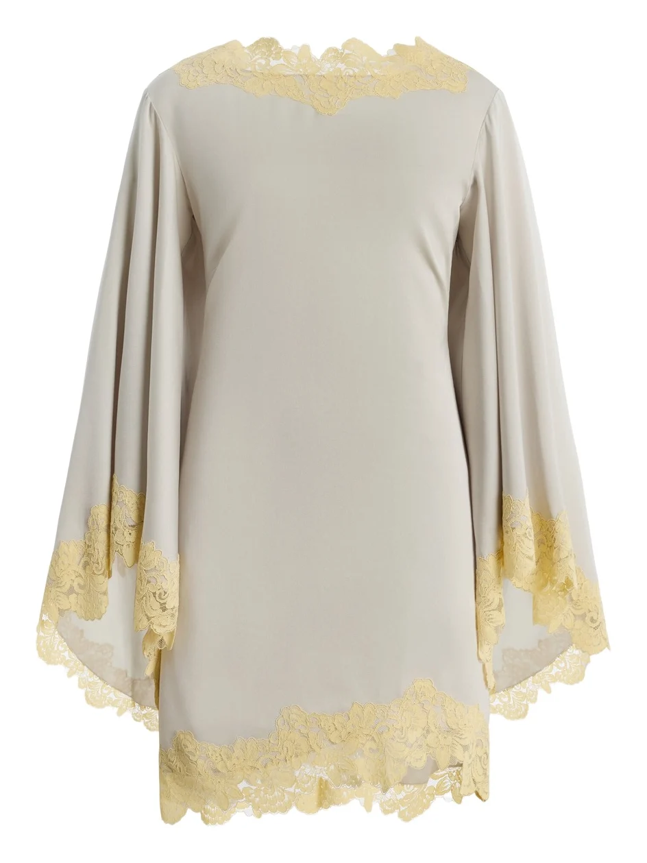 Exclusive Astral Crepe Mini Dress Exclusive Astral Crepe Mini Dress
