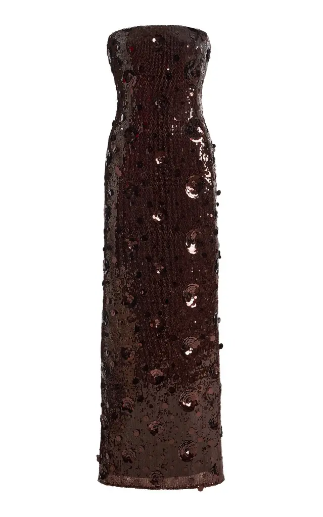 Sequined Maxi Tube Dress Sequined Maxi Tube Dress