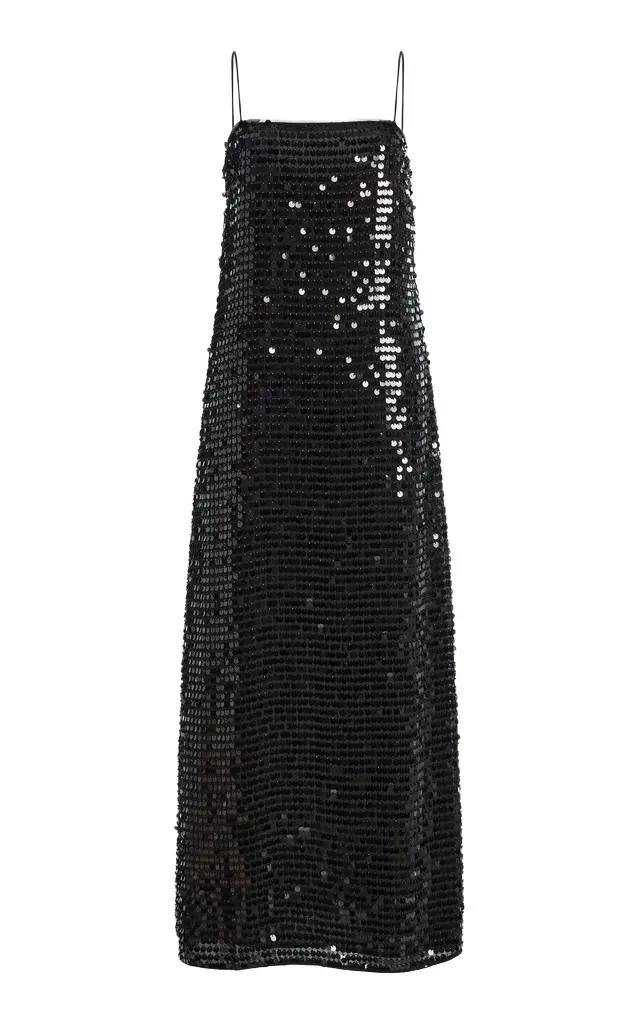 Sequined Maxi Dress