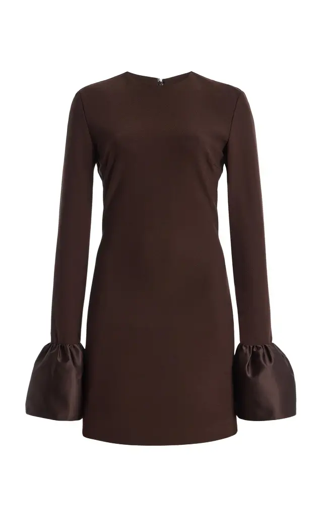 ROTATE Frill-Sleeved Mini Dress