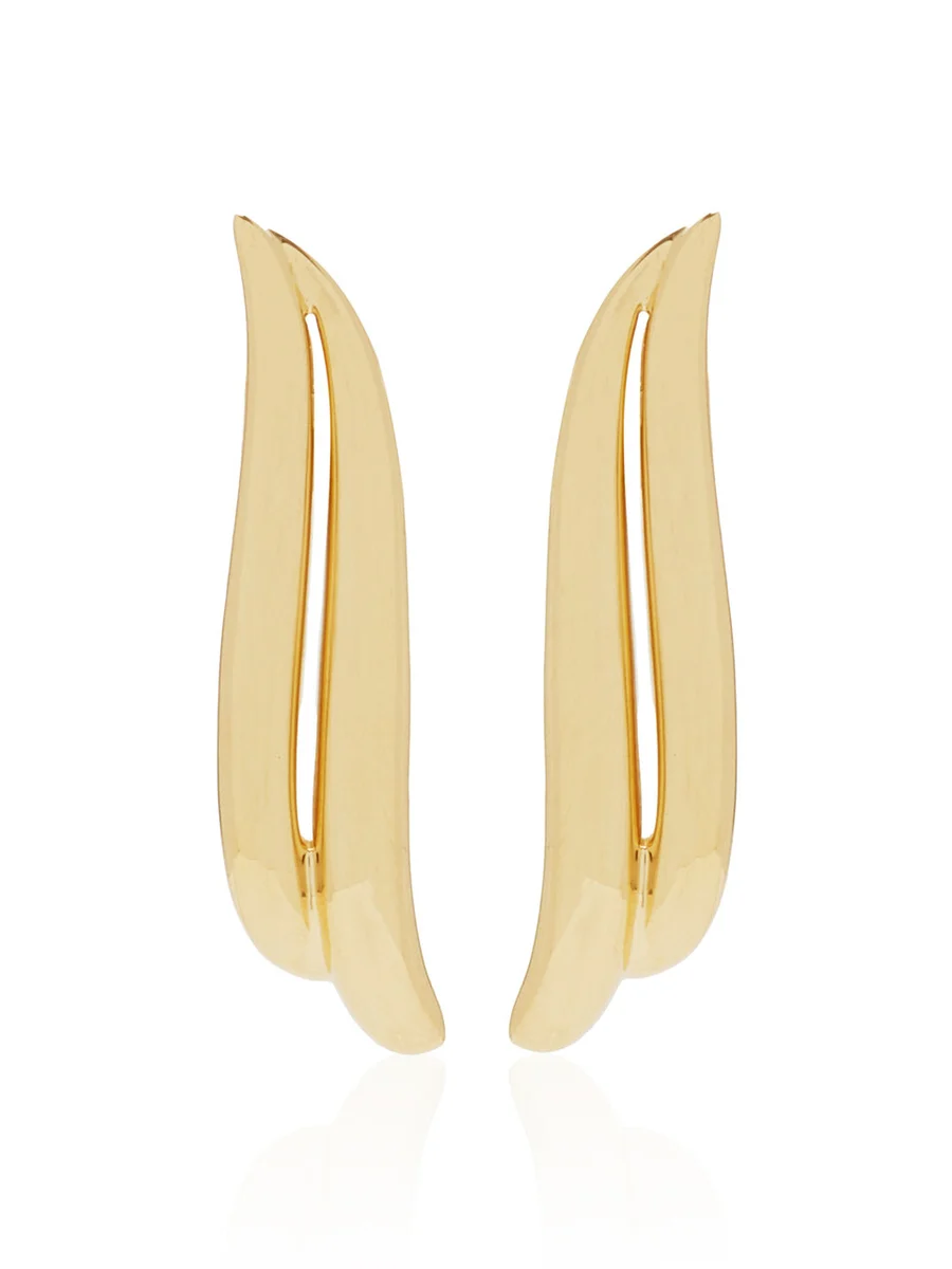 Eclipse 18K Yellow Gold Earrings Eclipse 18K Yellow Gold Earrings
