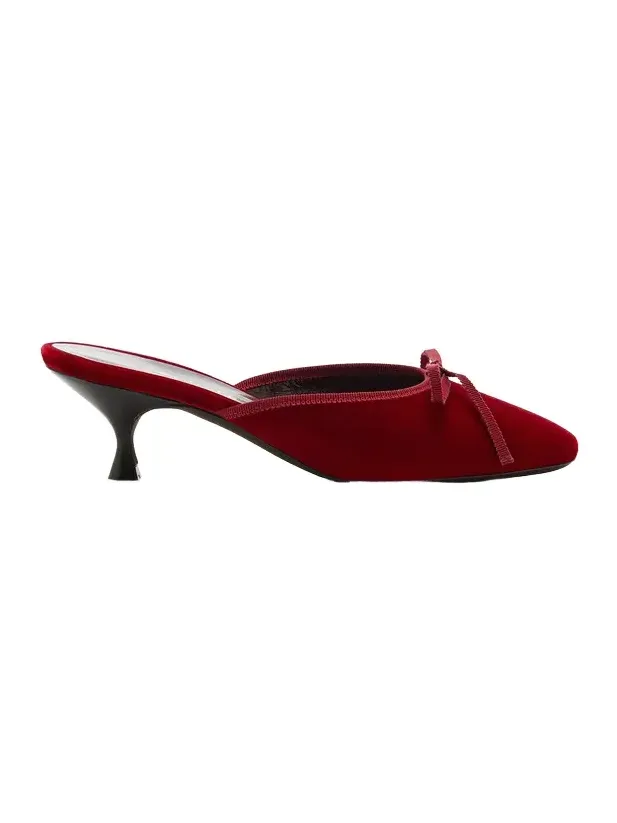 24/7 Velvet Ballet Mules