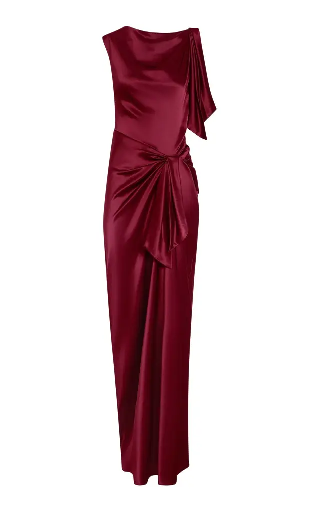 Delphine Florence Satin Charmeuse Gown