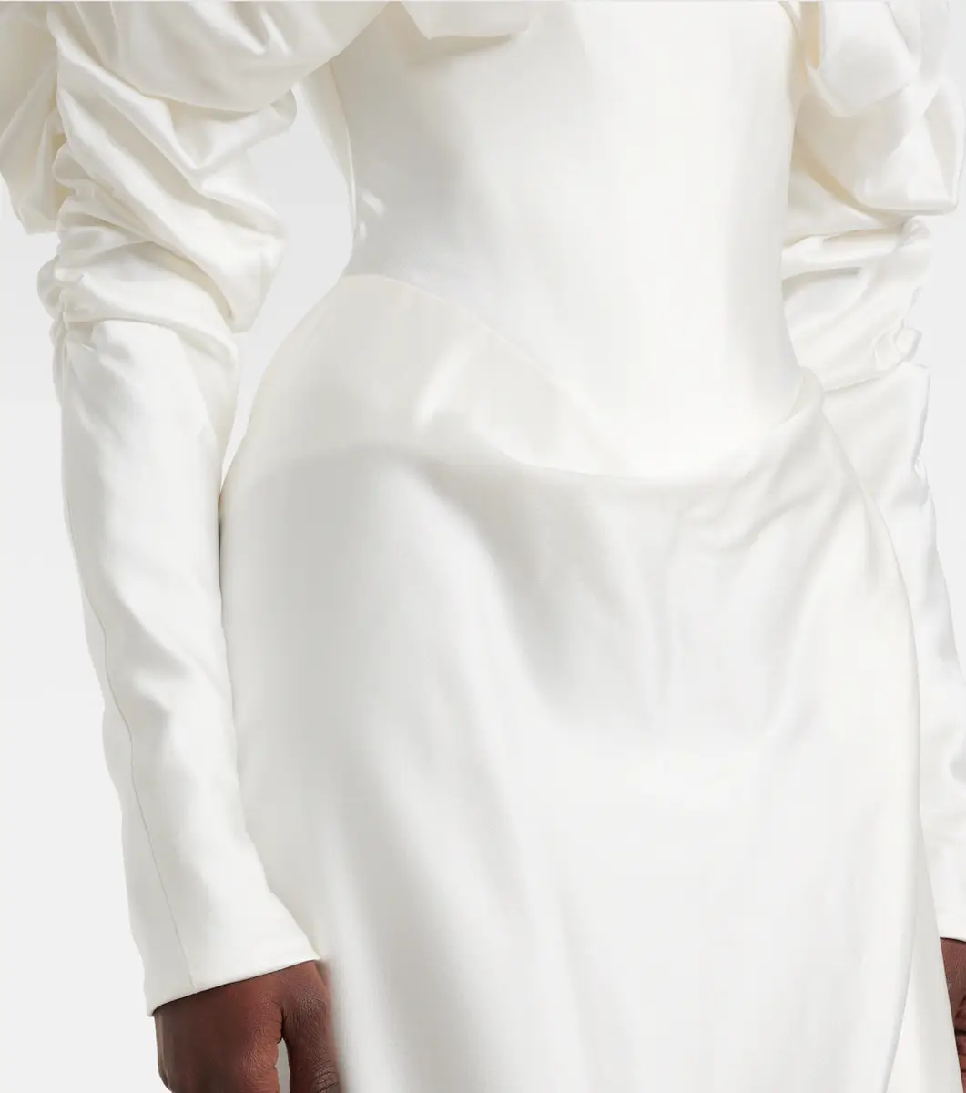 Vivienne Westwood Bridal Ember off-shoulder satin corset gown | Thumbnail 5 Vivienne Westwood Bridal Ember off-shoulder satin corset gown | Thumbnail 5