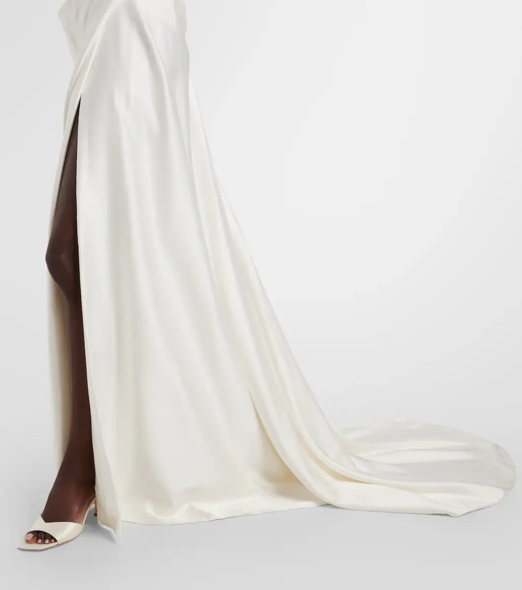 Vivienne Westwood Bridal Ember off-shoulder satin corset gown | Thumbnail 6 Vivienne Westwood Bridal Ember off-shoulder satin corset gown | Thumbnail 6