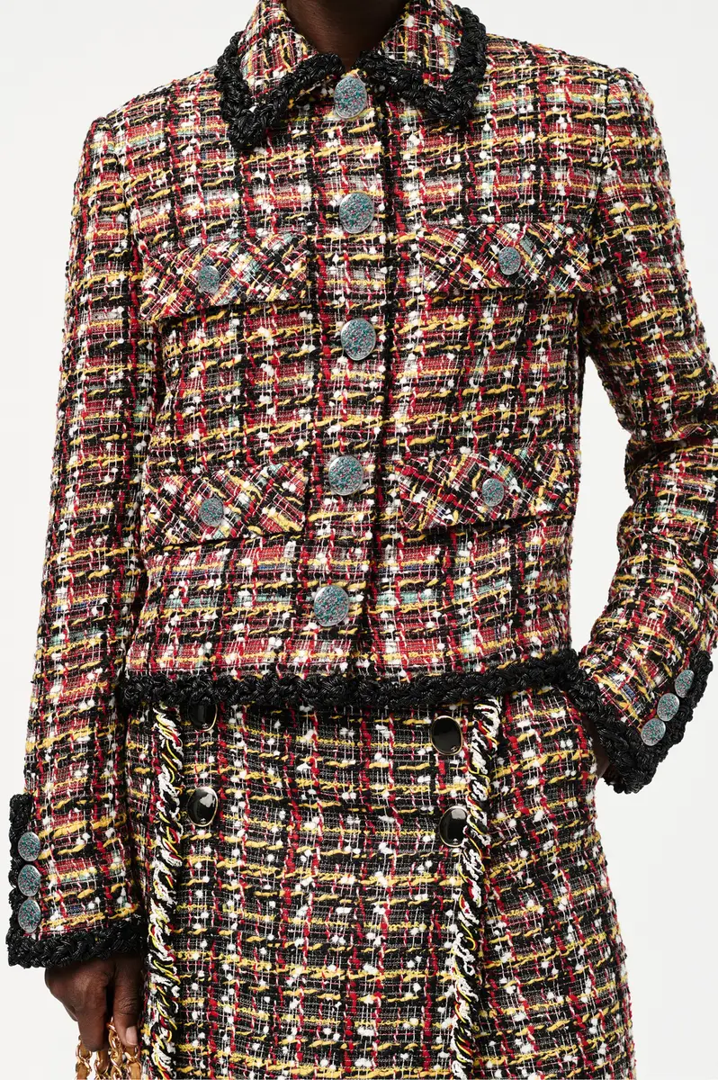 Chanel Wool Tweed Jacket | Thumbnail 2