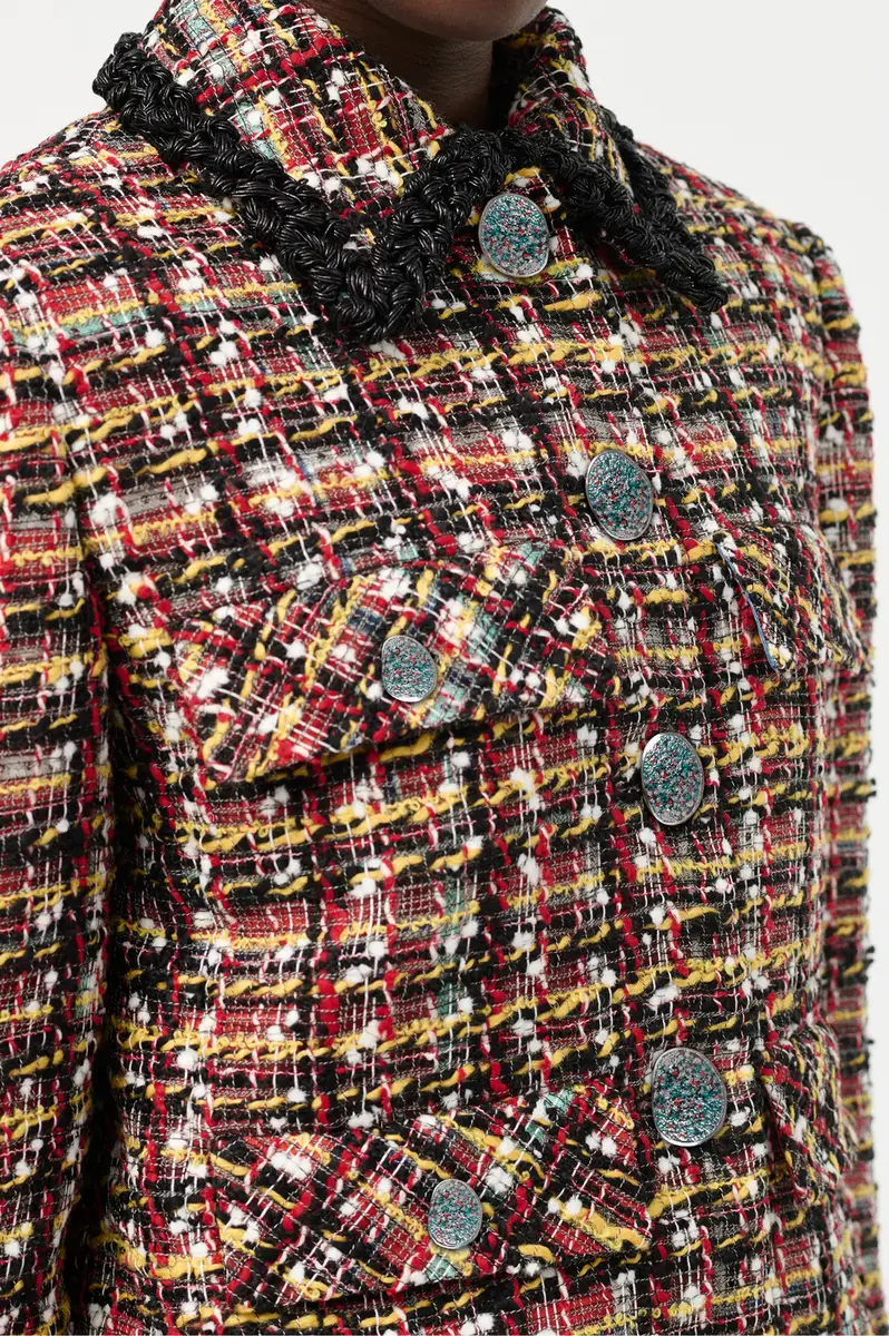 Chanel Wool Tweed Jacket | Thumbnail 3