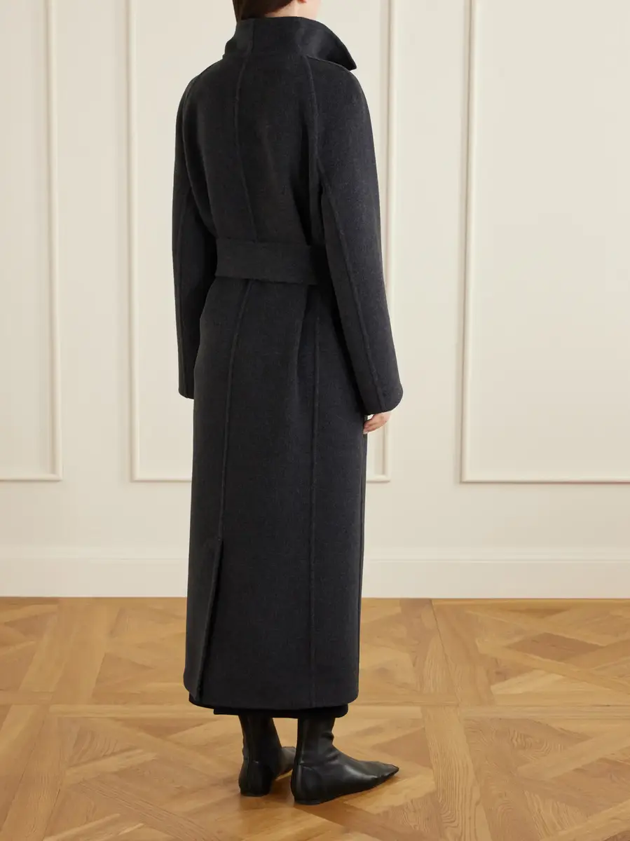 Khaite Romare belted wool long coat | Thumbnail 3 Khaite Romare belted wool long coat | Thumbnail 3