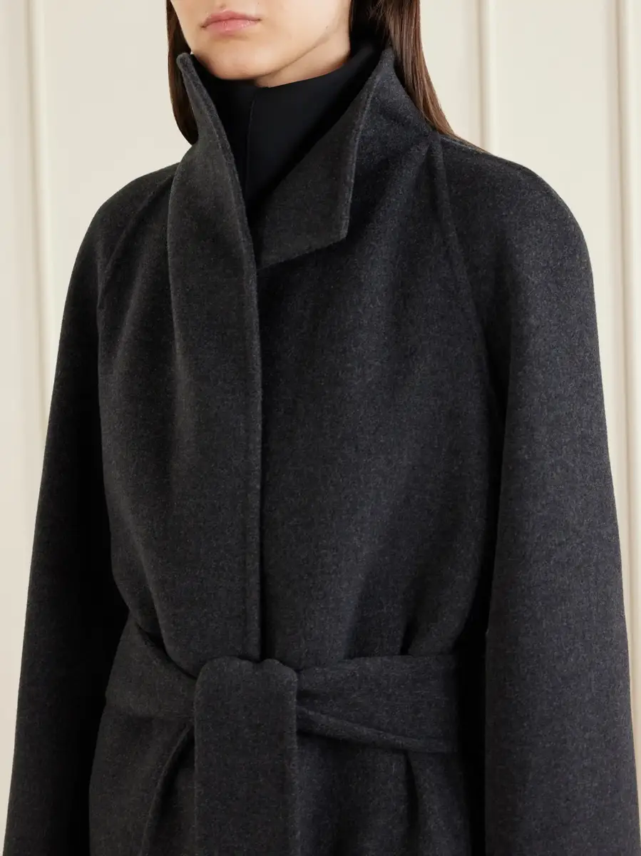 Khaite Romare belted wool long coat | Thumbnail 4 Khaite Romare belted wool long coat | Thumbnail 4