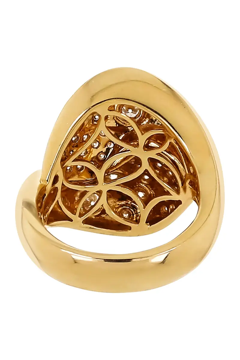 SOFIA LAROUSSI Diamond Scattered Interlock Ring | Thumbnail 3 SOFIA LAROUSSI Diamond Scattered Interlock Ring | Thumbnail 3