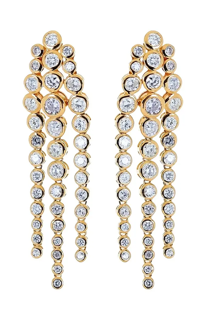Diamond Waterdrop Earrings Diamond Waterdrop Earrings