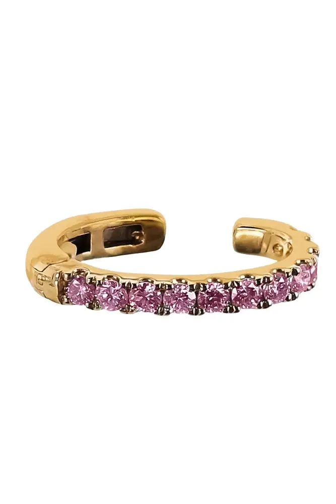 SOFIA LAROUSSI Pink Sapphire Ear Cuff