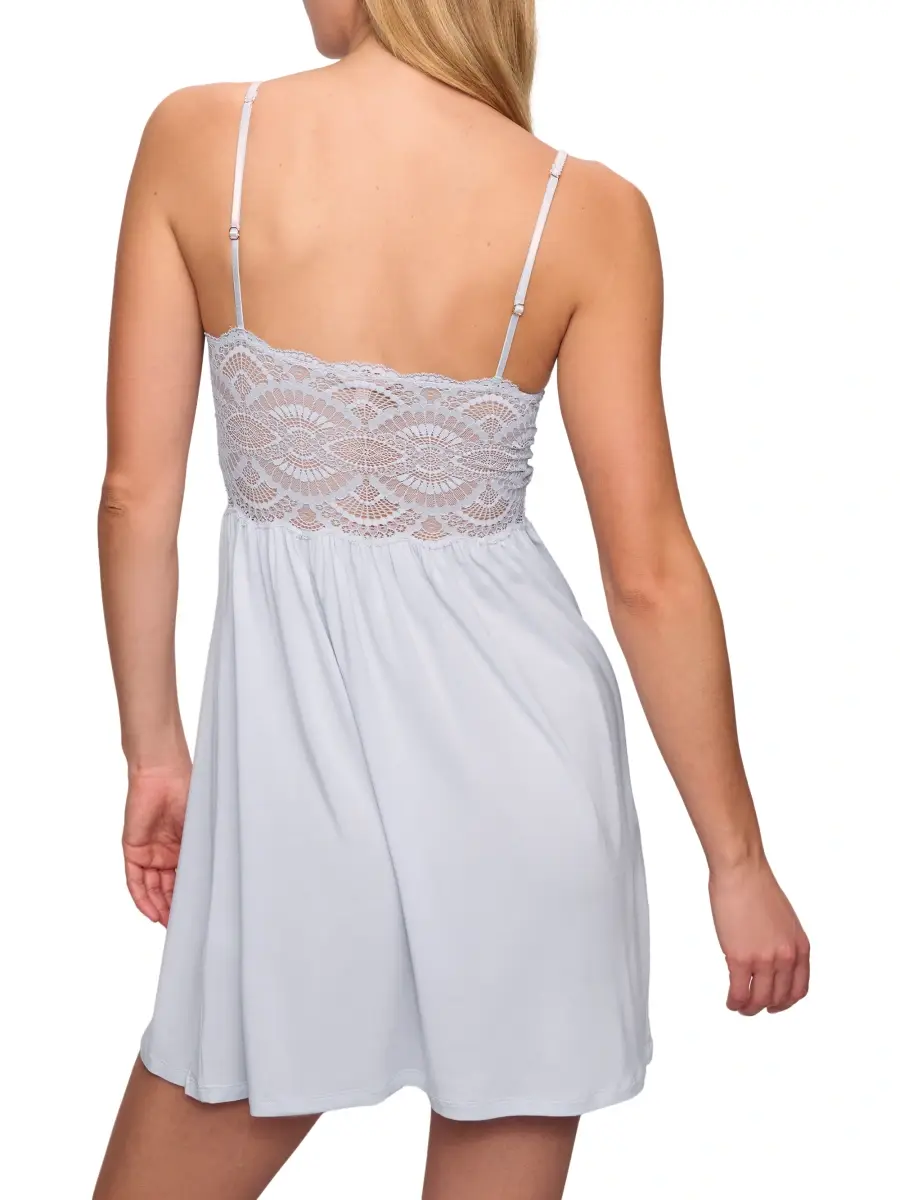 Eberjey Women's Mariana Modal Lace-Trim Chemise | Thumbnail 4 Eberjey Women's Mariana Modal Lace-Trim Chemise | Thumbnail 4