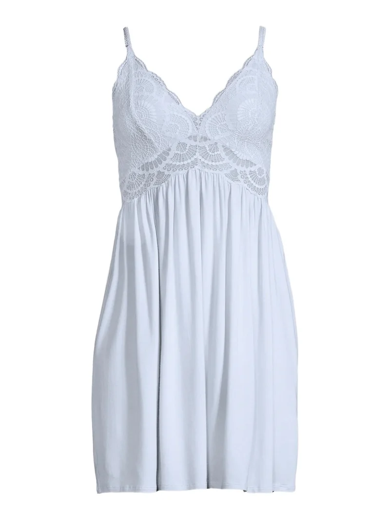 Eberjey Women's Mariana Modal Lace-Trim Chemise