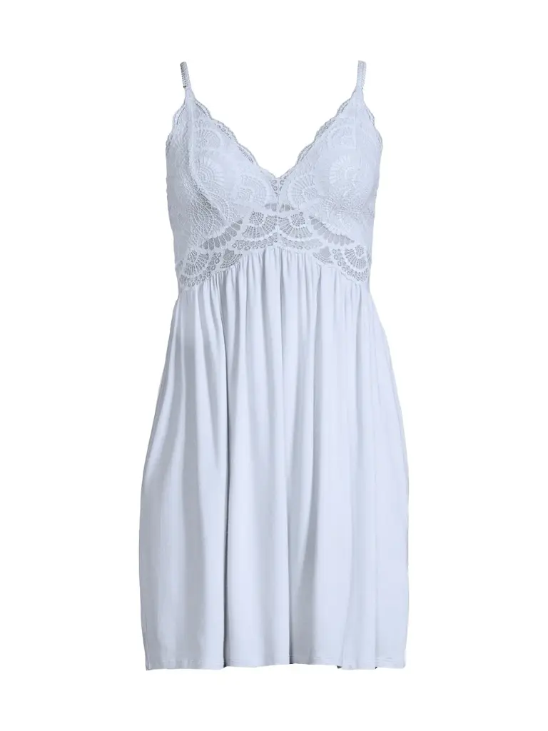 Eberjey Women's Mariana Modal Lace-Trim Chemise