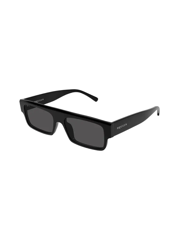 Alexander McQueen Men's Logo 50MM Rectangular Sunglasses