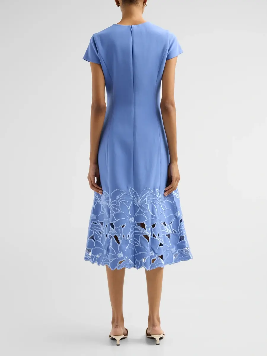 SACHIN & BABI Women's Paola Embroidered-Hem Midi Dress | Thumbnail 3 SACHIN & BABI Women's Paola Embroidered-Hem Midi Dress | Thumbnail 3