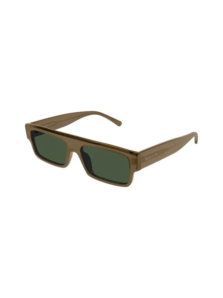 Alexander McQueen Men's Logo 50MM Rectangular Sunglasses